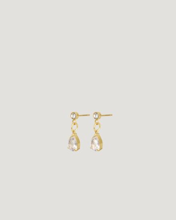 Timi of Sweden Roslyn - Crystal Stud Earrings Gouden Sieraden Meisjes - Kids Brand Store
