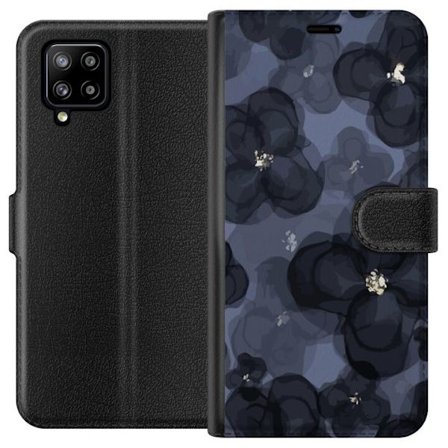 Yhteensopiva Lompakkokotelo Samsung Galaxy A42 5G Kukkaniitty