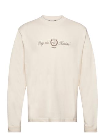 Ranger Logos Longsleeve T-shirts Long-sleeved Creme HOLZWEILER*Betinget Tilbud