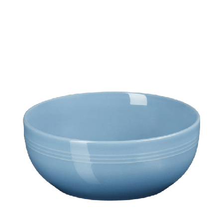 Le Creuset Coupe djup tallrik stengods 16cm Chambray Skålar Blå 16 CM