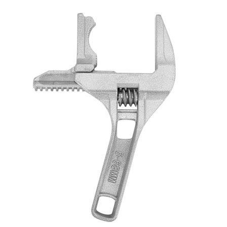 Säädettävä jakoavain Kylpyhuoneen jakoavaimet Leveä leuka 6-68mm Alumiiniseos jakoavaimet Varsi P