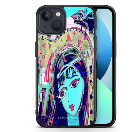 Bjornberry Skal iPhone 13 Mini - Abstrakt Katt