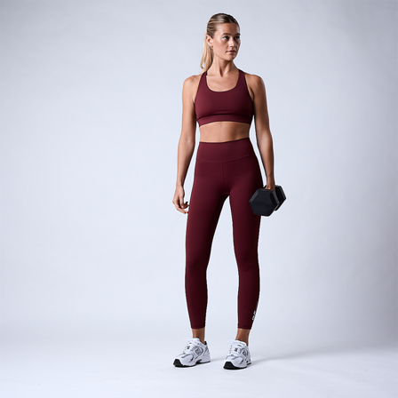 CLN ATHLETICS Fuse V-shape 7/8 Tights Röd