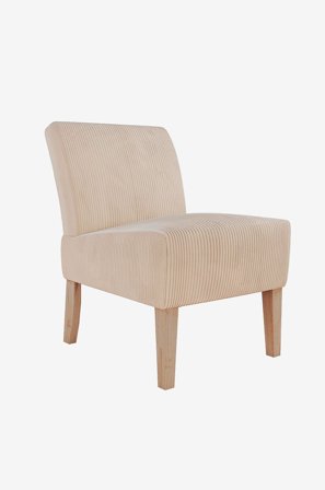 Dorel Home - Lounge-fåtölj Hazen - Vit - Stolar - Från Homeroom