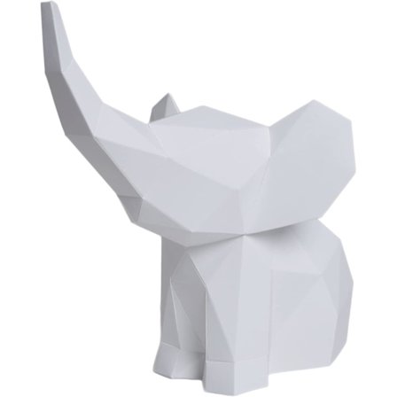 1 stk. 3D Baby Elephant Papirmodel DIY Papirskulptur