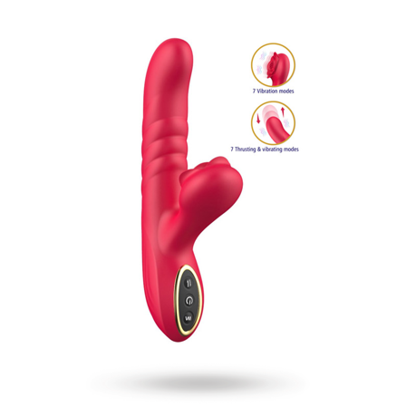 G-spot Vibrator With Thrusting Motion - Vuxen.dk: For hende