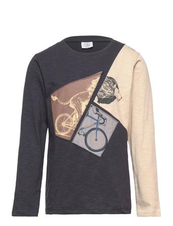 Alex - T-Shirt T-shirts Long-sleeved T-shirts Multi/mønstret Hust & Claire