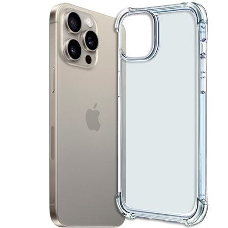 iPhone 15 Pro Max Skal - Extra Stöttåligt - Maximal Skydd och Perfekt Passform