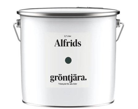 Alfrids Produkter V410072 Gröntjära 2,7 l, Färg & tapeter