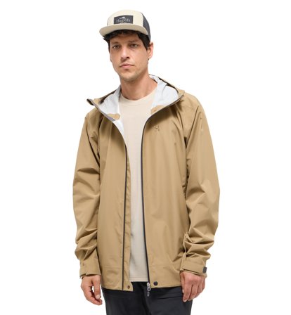 Haglöfs Rosson Proof Jacket Men Oak Brown - Herren - - S