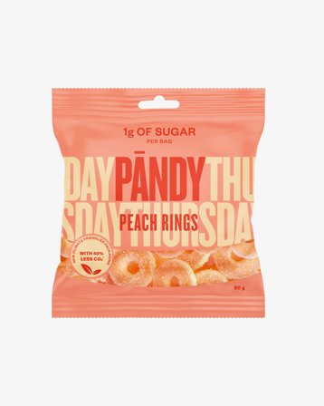Pändy Candy Peach Rings - 50g