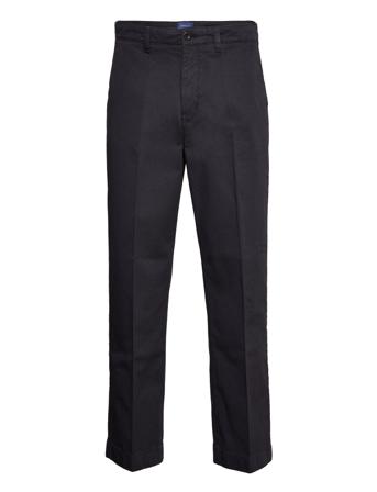 D2. Wide Cotton Twill Chino Black GANT