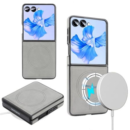 Cover til Samsung Galaxy Z Flip 7, Magsafe-kompatibel (Grå)