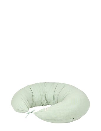 NOBODINOZ Kit Stories Ltd Maternity Pillow_Cover Teal - Green - ONE SIZE