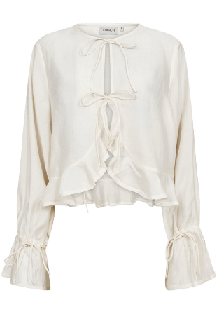 Copenhagen Muse CMMOLLY-SHIRT Skjortor Dam Vit M