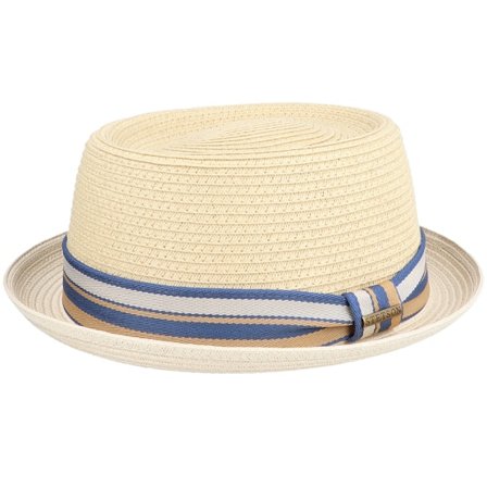 Stetson - Beige straw Hut - Toyo Natural Pork Pie @ Hatstore