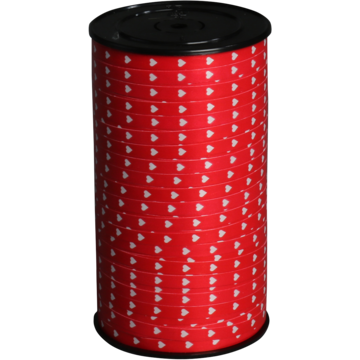 Gavebånd Hjerte Rød