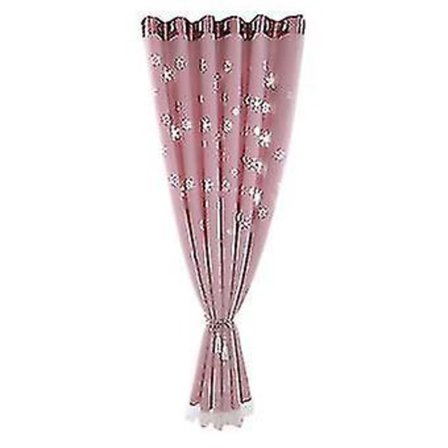 1 stk Snefnug Udhullet Vindue Gardin Drage Panel Sheer Scarf Valances