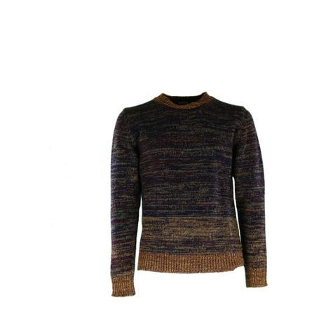 Dondup, Round-neck Knitwear Bruin, Heren, Maat:XL
