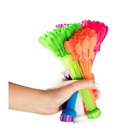 592 stk. Hurtigfyldende vandballoner, flerfarvede