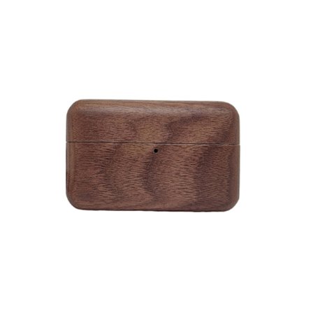 Kompatibel för WF-1000XM5 Stötsäker hörlursfodral Slagtåligt case i massivt trä cover . anti-scratch hölje