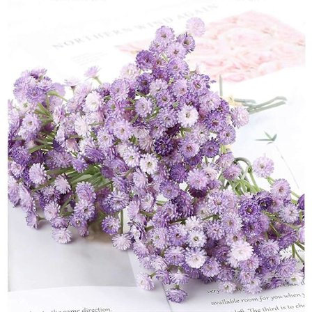 3 Buketter Brudeslør Kunstige Blomster