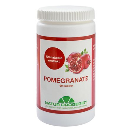 Natur Drogeriet Pomegranat Complex 90 kaps., Helse & Madvarer, Ingredienser, Granatæble