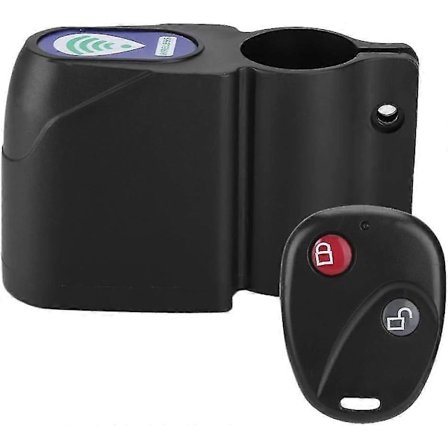 Cykel Lås Cykel Sikkerhedslås Tyverisikring Trådløs Cykelalarm Med Fjernbetjening