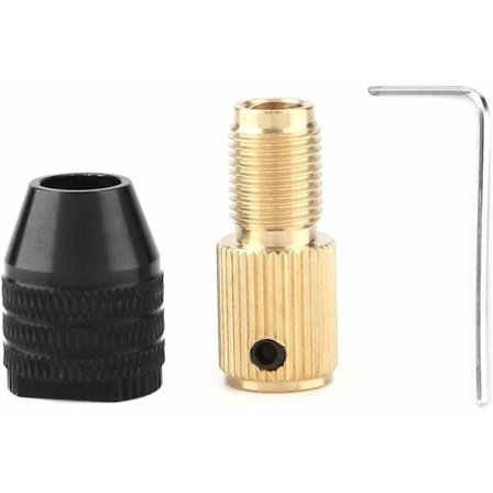 Mini nyckellös chuck, Mini elektrisk borrchuck klämkapacitet 0