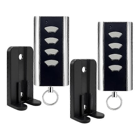 2 stk. Garage Fjernbetjening til Entrematic RCU 433-2, til Crawford Standard Steel 433.92 Garageport