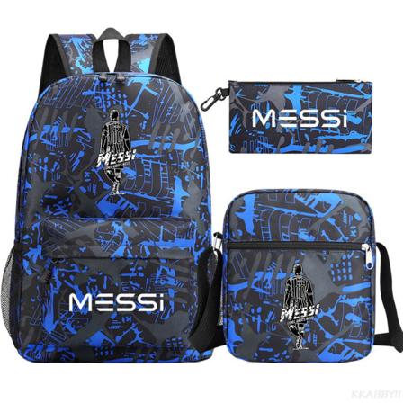 Fotball messi ryggsekk 3 stk Dark Grey