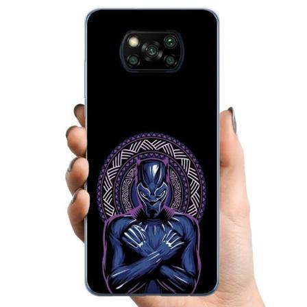 Xiaomi Poco X3 Nfc Tpu Mobilskal Black Panther: Wakanda Foreve