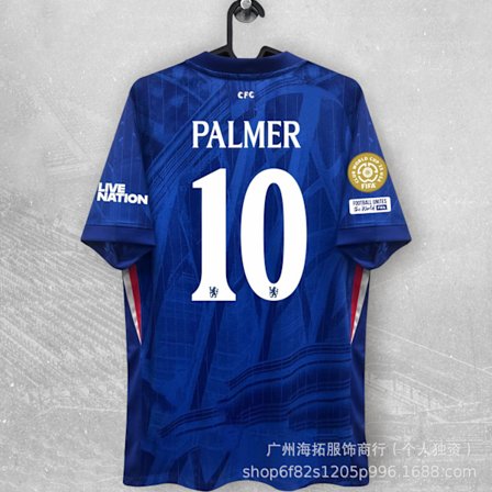 Kauden 2025-2026 seurajoukkueiden MM-kisapaita Chelsea FC:n kotipaita nro 10 PALMER fanipaita_xx