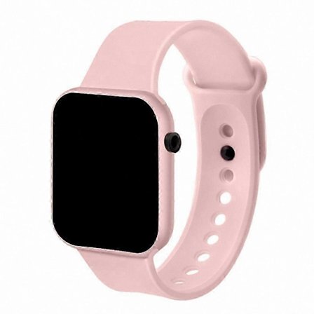 Vedenkestävä digitaalinen LED-kello lapsille - Pojille ja tytöille urheilukello kestävällä muotoilulla