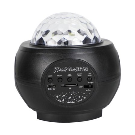 Galaxy-projektorimusiikkilamppu tunnelmavalo