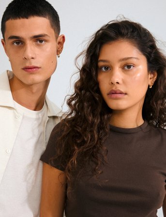 Pilgrim Instant Earrings 2-In-1 Set, Gold-Plated - Gold - ONE SIZE