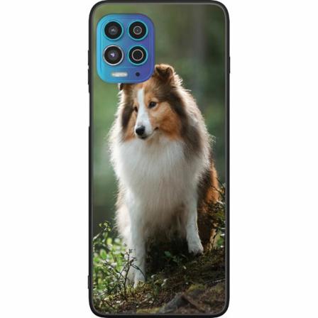 Motorola Moto G100 Svart Skal Hund