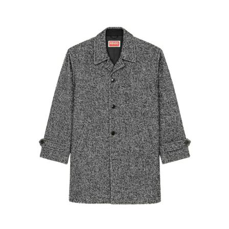 Kenzo Coats Sort, Herre Uldfrakker