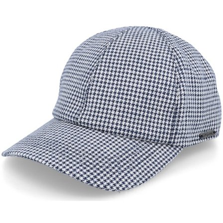Wigéns - Blauw fitted Cap - Baseball Classic Cap Navy Fitted @ Hatstore