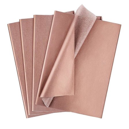 120 ark tissuepapir i bulk, metallisk for bryllup, bursdagsfest, babyshower, kunst og håndverk, DIY, jul
