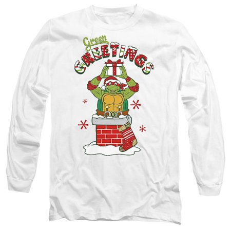 Teenage Mutant Ninja Turtles Unisex Vuxen Grön Hälsningar Chris