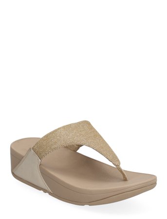 FitFlop | Lulu Shimmerlux Toe-Post Sandals | 42
