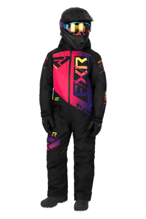 Tuta Bambino FXR Helium Nero/Neon Fusion 12