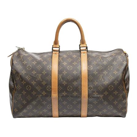 Louis Vuitton Vintage Pre-owned Keepall 50 , Bruin , unisex , Maat: ONE Size Vintage Tassen