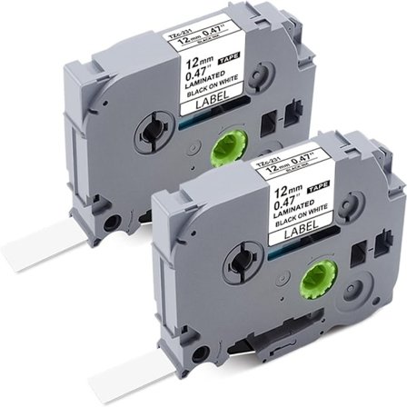 Etikett-tape Etikett-tape Erstatning av etikettmaskin-tape