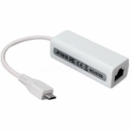 Micro USB 2.0 5P til RJ45 Netværk Lan Ethernet Kabel Konverter Adapter til Tablet PC