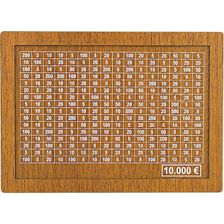 HK Sparegrise med sparemål og tal - 4 størrelser tilgængelige