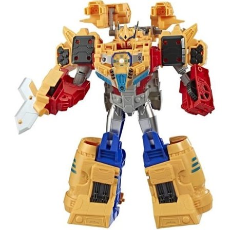 Transformers Cyberverse - Robot Action Optimus Prime Ark Power Lastbil - 30cm - HASBRO - Gul - Mix - Barn