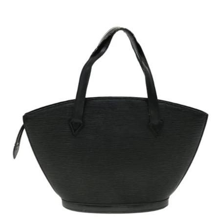 Louis Vuitton Vintage Pre-owned Leather handbags Sort, Dame Vintage Tasker, Størrelse: ONE Size