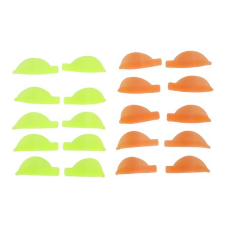 5 Storlekar Återanvändbara Silikon Ögonfranslyftsstavar & Pads för Salonger